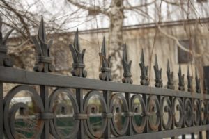 Railing Style Wrought Iron Finial