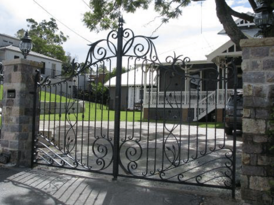 Inspiring Wrought Iron Entrance Gates For Your Home